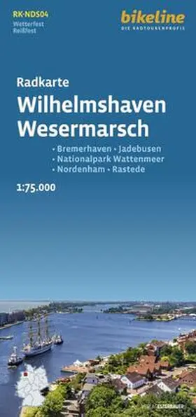 Verlag |  Radkarte Wilhelmshaven, Wesermarsch | Sonstiges |  Sack Fachmedien