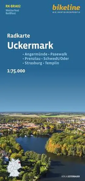 Esterbauer Verlag |  Radkarte Uckermark (RK-BRA02) | Sonstiges |  Sack Fachmedien