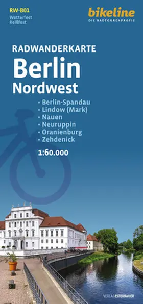 Verlag / Verlag Esterbauer GmbH |  Radwanderkarte Berlin Nordwest RW-B01 | Sonstiges |  Sack Fachmedien