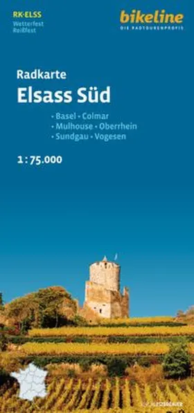 Verlag Esterbauer GmbH |  Radkarte Elsass Süd | Sonstiges |  Sack Fachmedien