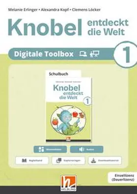 Erlinger / Kopf / Löcker | Knobel entdeckt die Welt 1 (Lehrplan 2023) | Digitale Toolbox | Sonstiges | 978-3-7113-0119-2 | www.sack.de