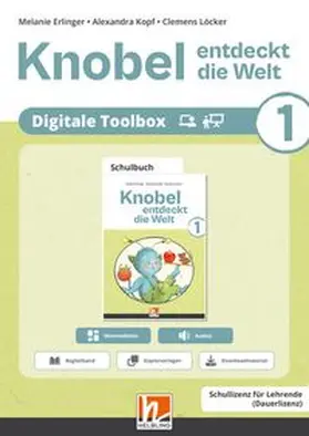 Erlinger / Kopf / Löcker | Knobel entdeckt die Welt 1 (Lehrplan 2023) - Digitale Toolbox | Sonstiges | 978-3-7113-0120-8 | www.sack.de