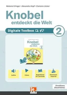 Erlinger / Kopf / Löcker | Knobel entdeckt die Welt 2 (Lehrplan 2023) | Digitale Toolbox | Sonstiges | 978-3-7113-0382-0 | www.sack.de