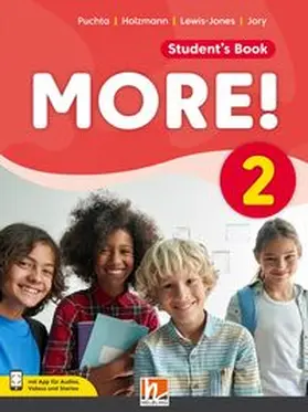 Puchta / Holzmann / Jory |  MORE 2 (Lehrplan 2023) Student's Book mit E-Book+ | Buch |  Sack Fachmedien