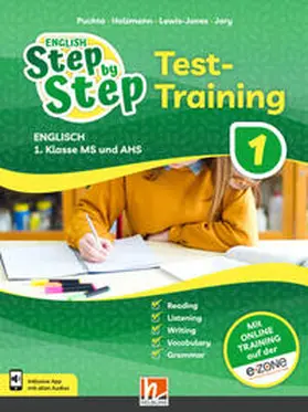 Puchta / Holzmann / Lewis-Jones |  ENGLISH Step by Step 1 (Lehrplan 2023) | Test-Training | Buch |  Sack Fachmedien