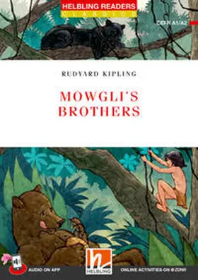 Kipling |  Helbling Readers Red Series, Level 2 / Mowgli's Brothers + app + e-zone | Buch |  Sack Fachmedien
