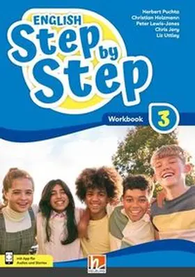 Puchta / Holzmann / Lewis-Jones |  ENGLISH Step by Step 3, Workbook + E-BOOK+ (Lehrplan 2023) | Buch |  Sack Fachmedien