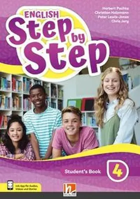 Puchta / Holzmann / Lewis-Jones |  ENGLISH Step by Step 4, Student's Book + E-BOOK+ (Lehrplan 2023) | Buch |  Sack Fachmedien
