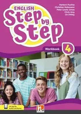 Puchta / Holzmann / Lewis-Jones |  ENGLISH Step by Step 4, Workbook + E-BOOK+ (Lehrplan 2023) | Buch |  Sack Fachmedien