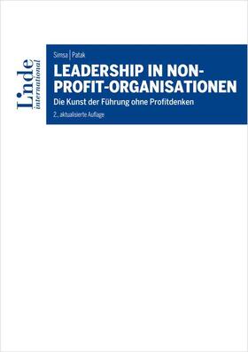 Simsa / Patak | Leadership in Non-Profit-Organisationen | Buch | sack.de