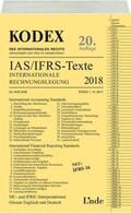 Wagenhofer / Doralt |  KODEX Internationale Rechnungslegung IAS/IFRS - Texte 2018 | Buch |  Sack Fachmedien
