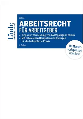 Bährle | Arbeitsrecht für Arbeitgeber | Buch | 978-3-7143-0335-3 | www.sack.de