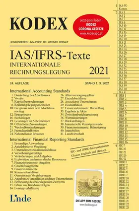 Wagenhofer / Doralt | KODEX Internationale Rechnungslegung IAS/IFRS - Texte 2021 | Buch | 978-3-7143-0360-5 | www.sack.de