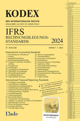 Wagenhofer / Doralt | KODEX IFRS - Rechnungslegungsstandards 2024 | Buch | 978-3-7143-0386-5 | sack.de