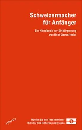 Grossrieder | Schweizermacher für Anfänger | Buch | 978-3-7152-5009-0 | www.sack.de