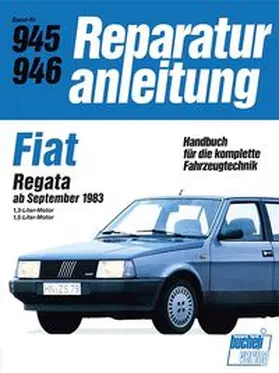  Fiat Regata ab September 1983 | Buch |  Sack Fachmedien