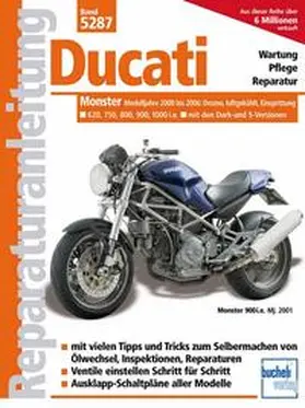 Schermer |  Ducati Monster ab 2000, Einspritzer, luftgekühlt | Buch |  Sack Fachmedien
