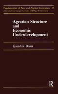 Basu |  Agrarian Structure And Economi | Buch |  Sack Fachmedien