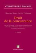 Martenet / Bovet / Tercier |  Droit de la concurrence | Buch |  Sack Fachmedien