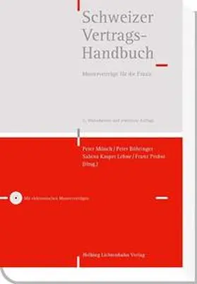 Münch / Böhringer / Kasper Lehne | Schweizer Vertragshandbuch | Buch | 978-3-7190-2748-3 | www.sack.de