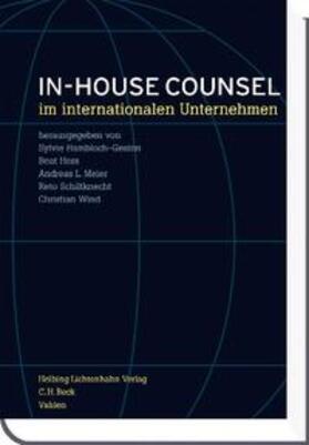 Hambloch-Gesinn / Hess / Meier | In-house Counsel in internationalen Unternehmen | Buch | 978-3-7190-2947-0 | sack.de