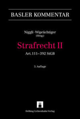 Niggli / Wiprächtiger / Ackermann |  Basler Kommentar Strafrecht II | Buch |  Sack Fachmedien