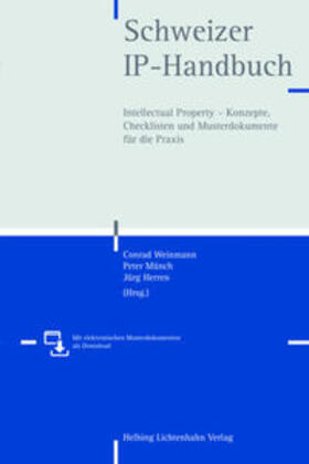 Weinmann / Beutler / Münch |  Schweizer IP-Handbuch | Buch |  Sack Fachmedien