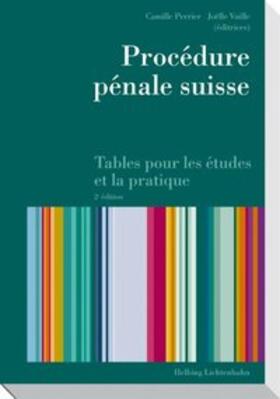 Perrier Depeursinge / Vuille / Diagne | Procédure pénale suisse | Buch | 978-3-7190-3102-2 | sack.de
