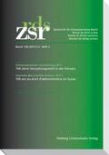 Favre / Schindler |  ZSR 2011 II Heft 2 - Schweizerischer Juristentag 2011 | Buch |  Sack Fachmedien