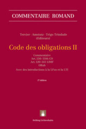 Tercier / Amstutz / Aubry Girardin | Code des obligations II (CO II) | Buch | 978-3-7190-3169-5 | sack.de