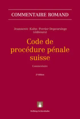 Kuhn / Poncet / Pfister-Liechti |  Code de procédure pénale suisse | Buch |  Sack Fachmedien