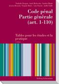 Dongois / Bichovsky / Blank |  Code pénal, Partie générale (art. 1-110) | Buch |  Sack Fachmedien