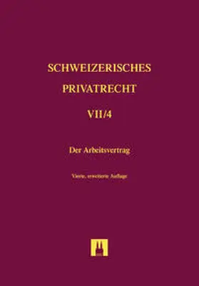 Vischer (†) / Wiegand / Müller |  Der Arbeitsvertrag | Buch |  Sack Fachmedien