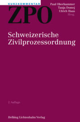 Oberhammer / Berti (†) / Domej | Kurzkommentar ZPO | Buch | 978-3-7190-3235-7 | sack.de