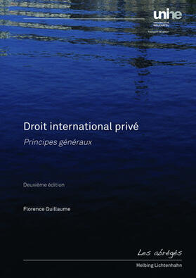 Guillaume | Droit international privé | Buch | 978-3-7190-3285-2 | sack.de