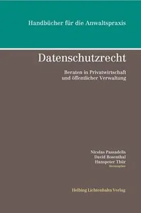 Passadelis / Rosenthal / Thür |  Datenschutzrecht | Buch |  Sack Fachmedien