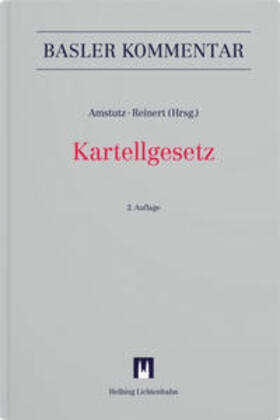 Gubler / Amstutz / Halbheer | Kartellgesetz | Buch | 978-3-7190-3384-2 | sack.de