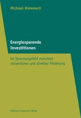 Hämmerli |  Energiesparende Investitionen | Buch |  Sack Fachmedien