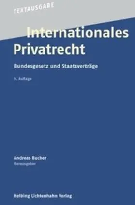 Bucher |  Internationales Privatrecht | Buch |  Sack Fachmedien