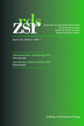 Caroni / Grodecki |  ZSR Band 132 (2013) II Heft 1 - Schweizerischer Juristentag 2013 / Journée des Juristes Suisses 2013 | Buch |  Sack Fachmedien