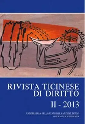 Borghi |  Rivista ticinese di diritto | Buch |  Sack Fachmedien