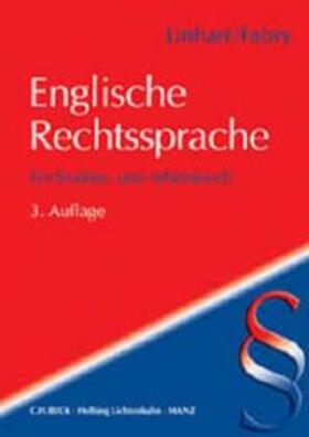 Linhart / Fabry | Englische Rechtssprache | Buch | sack.de