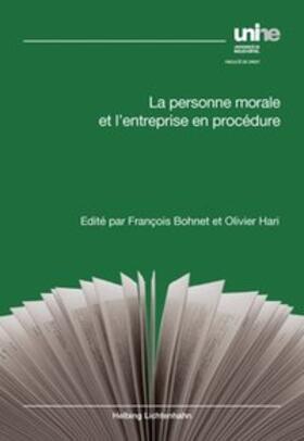 Bohnet / Hari | La personne morale et l’entreprise en procédure | Buch | 978-3-7190-3562-4 | sack.de