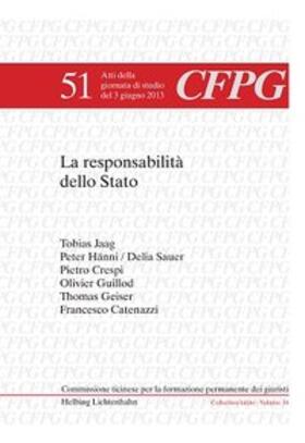 Albertini / Filippini | La responsabilità dello Stato | Buch | 978-3-7190-3627-0 | sack.de