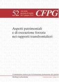 Bernasconi / Campello |  Aspetti patrimoniali e di esecuzione forzata nei rapporti transfrontalieri | Buch |  Sack Fachmedien