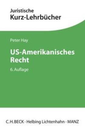 Hay | US-Amerikanisches Recht | Buch | 978-3-7190-3689-8 | sack.de