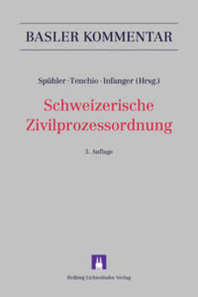 c / Auwärter / Spühler |  Schweizerische Zivilprozessordnung | Buch |  Sack Fachmedien