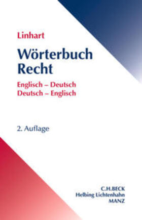 Linhart |  Wörterbuch Recht | Buch |  Sack Fachmedien
