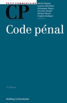 Dupuis / Moreillon / Piguet | Code pénal | Buch | 978-3-7190-3790-1 | sack.de