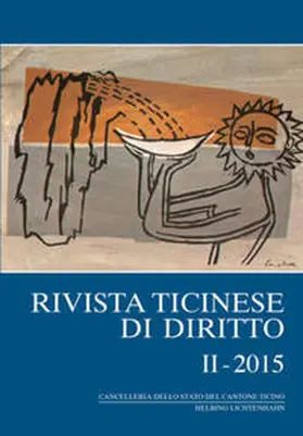 Borghi |  Rivista ticinese di diritto II-2015 | Buch |  Sack Fachmedien